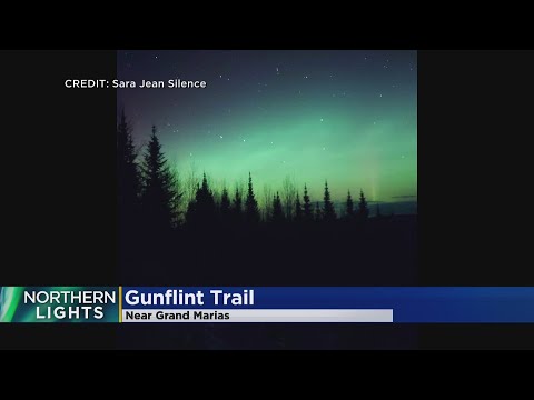 Aurora Borealis Puts On Fantastic Show Overnight