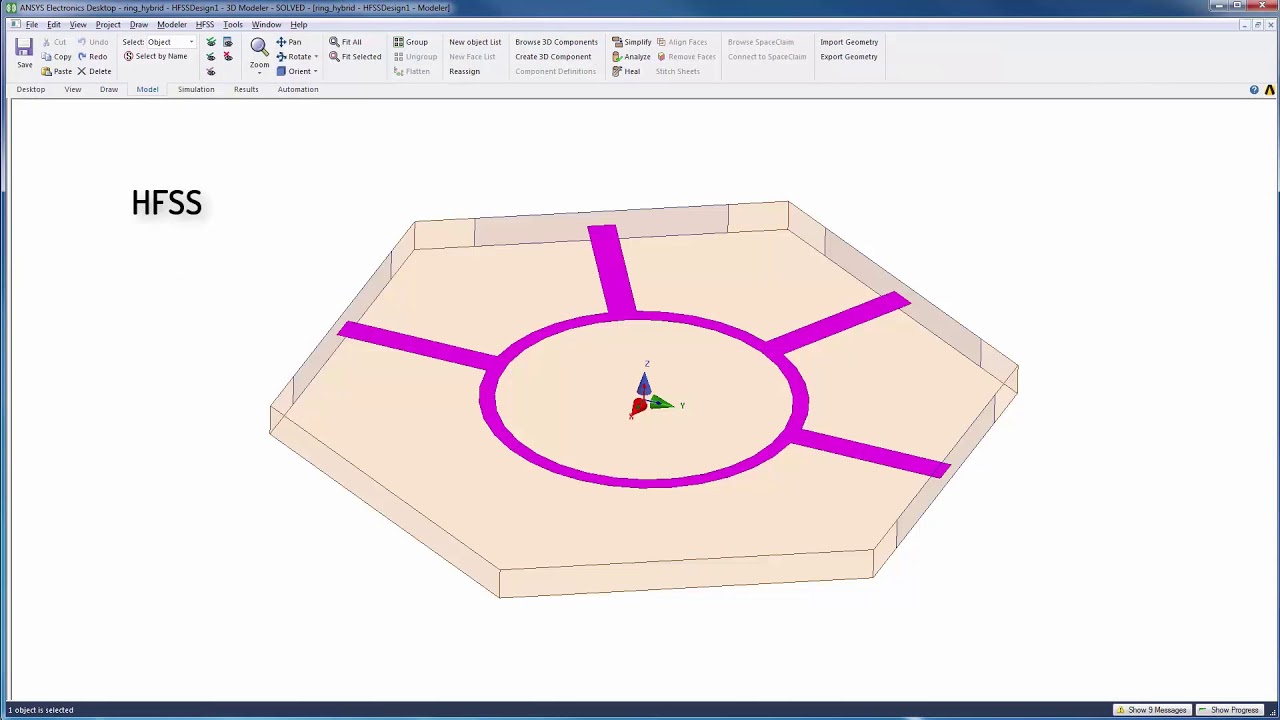 ANSYS Electronics Desktop Environment video preview
