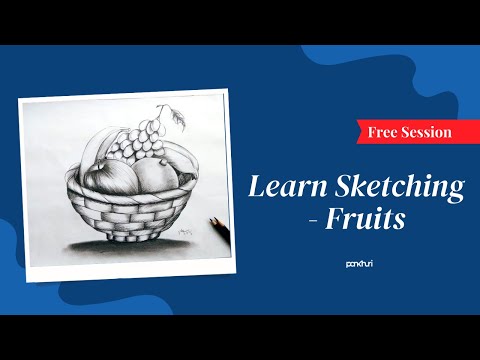 Learn Sketching - Fruits | Live Session | Ask Pankhuri