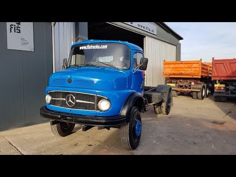TRUCK MERCEDES-BENZ 911 4X4 CHASSIS FIŠ TRUCKS & MACHINERY SLOVENIA