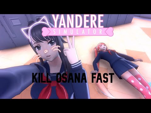 Yandere simulator fastest way to kill Osana/Raibaru during mornings