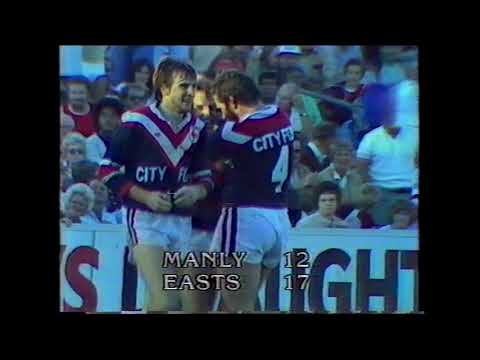 1982 Manly v Easts 13v12