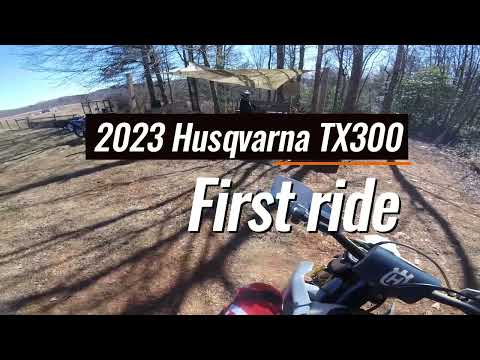 2023 Husqvarna TX300 first ride!