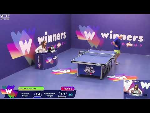 WINners CUP table 2  27.01 Priadko Sergei - Aristarkhov Sergei   12:00