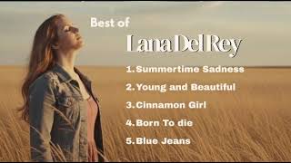 Download lagu Best of Lana Del Rey – 5 Best Recommend song from Lana Del Rey mp3