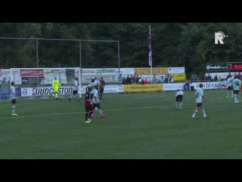 Luigi Bruins maakte de enige goal van de wedstrijd