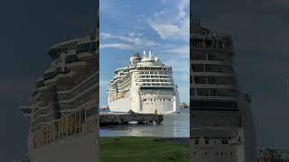 Serenade of the Seas dejando Colon #royalcaribbean #serenadeoftheseas #crucero #panama