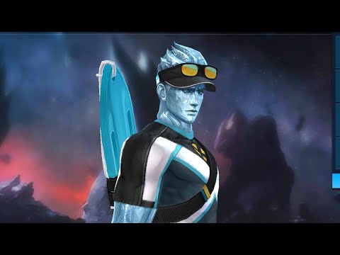 KRAKOA SUMMER UNIFORM REVIEW - T3 ICEMAN & STORM NO CTP  WBL KNULL STAGE 50 GBR |Marvel Future Fight