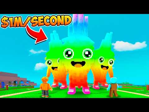 We Made a 1 MILLION PER SECOND BRAINROT in Plants vs Brainrots!