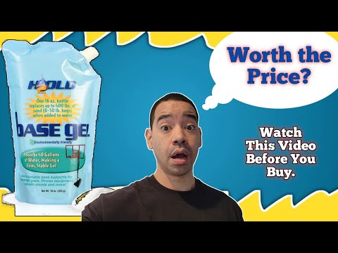 Secure Your Hoop: BaseGel Polymer Review | Basketball Goal Base Anchor Replacement |