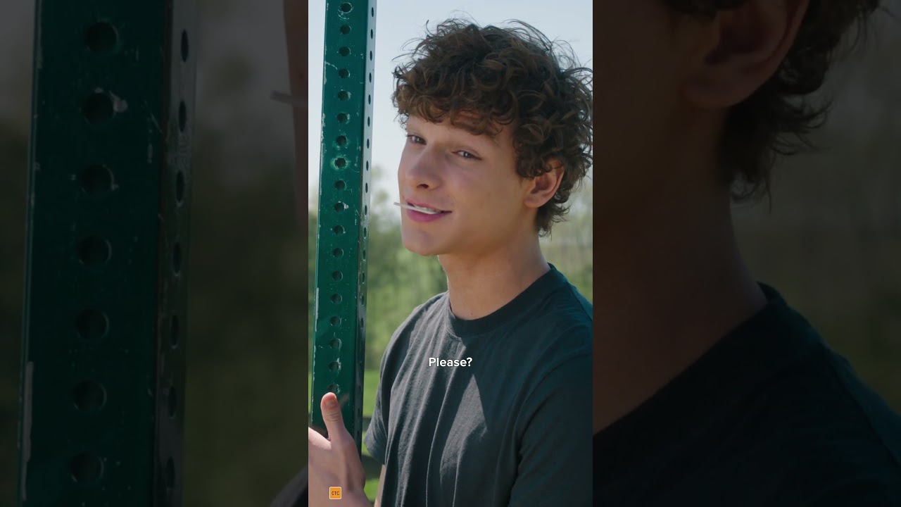 It starts with a glance.