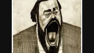 Luciano Pavarotti. An, sì, ben mi. Di quella pira. Il Trovatore. G. Verdi.