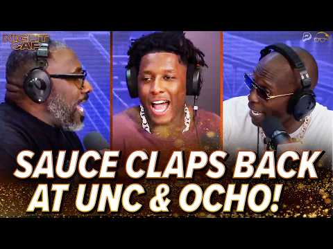 Unc & Ocho GET PRESSED by Sauce Gardner on DISRESPECTING his GAME! | Nightcap