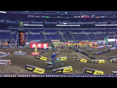 Indianapolis supercross practice