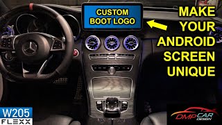 How to add custom Boot Logo Image on Android Screen (Mercedes W205 C300).