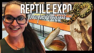 BEHIND THE SCENES - REPTILE EXPO : Part 1 Preperations by Jossers Jungle