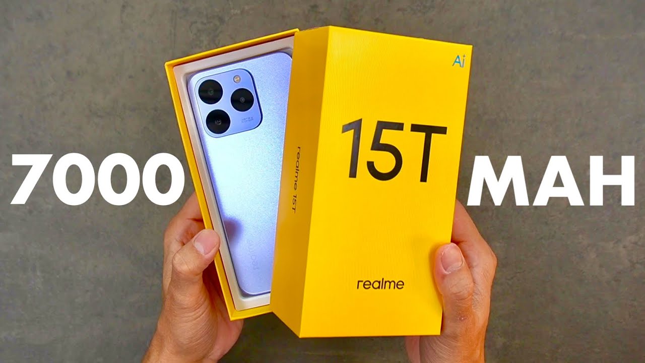 Wow Design Cakep, Baterai Gede, Kamera Mantap! realme 15T 5G Unboxing