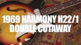 Video thumbnail for Harmony H22 and Harmony H22/1 at Andy Baxter Bass & Guitars by Andy Baxter Bass & Guitars
