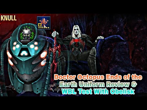 Doctor Octopus Ends of the Earth Uniform Review & WBL Knull Test With Obelisk - Marvel Future Fight