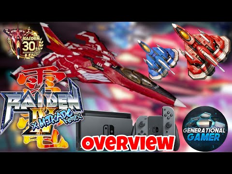 Raiden IV x MIKADO (SHMUP) For Nintendo Switch