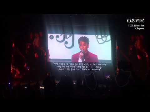 171230 JBJ Come True in Singapore - Surprise Fan Event & Video for JBJ