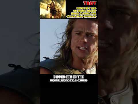 Brad Pitt Injured Himself While Playing the Invincible Greek Hero Achilles in Troy