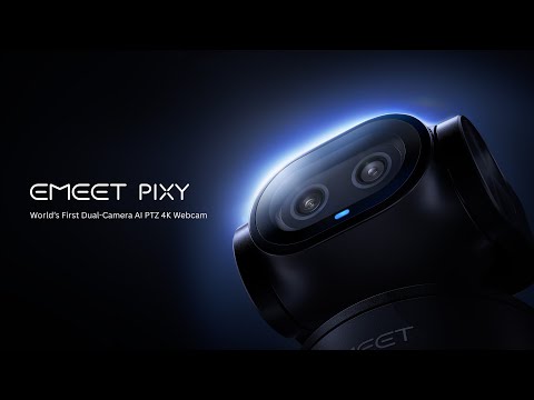 Веб-камера для компьютера Emeet Pixy Full HD 1080P + штатив, угол обзора 73° и Smart-автофокус - фото 3 - id-p2877549388