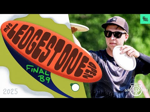 2025 Discraft Ledgestone Open | MPO FINALB9 | Buhr, Taylor, Barela, Klein | Jomez Disc Golf