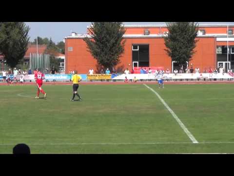 SchwabenSoccer Landesliga Süd West: SV Mering - Kissinger SC 2015 16 Spielvideo