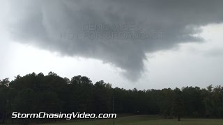 preview picture of video '10/13/2014 Mississippi Alabama Tornado Warned Storms & Hail B-roll'