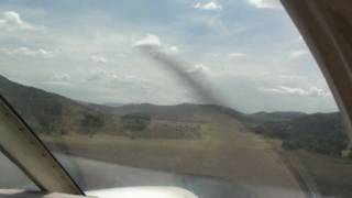preview picture of video 'Landing runway 31 at Khancoban, NSW'