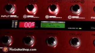 Video thumbnail for TC Electronic G-System Limited by ProGuitarShopDemos