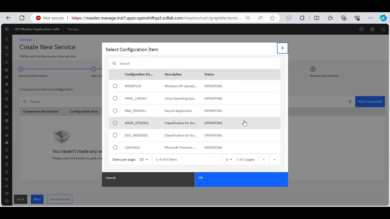 NRTE MAS 9 0 Maximo IT   Service View and Service Insights