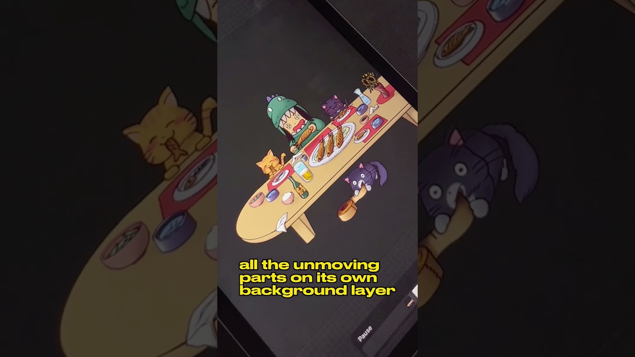 How I created a custom Twitch overlay over two days #digitalart #procreate #twitchoverlays