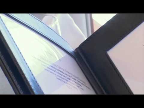 Porta cartas para restaurantes