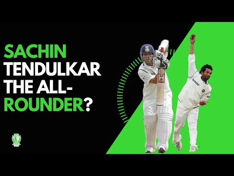 Sachin Tendulkar The Allrounder #euphoriacricket #sachintendulkar