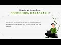 How To Write An Essay Conclusion Paragraph | Essay Writing Guide