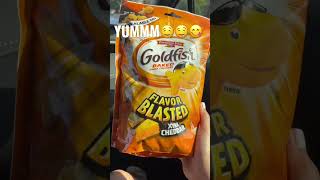 Goldfish Cracker!! 🤤😋 #goldfish #snacks #cheddarcheese #food #foodie #foodlover #foodvlog #yummy