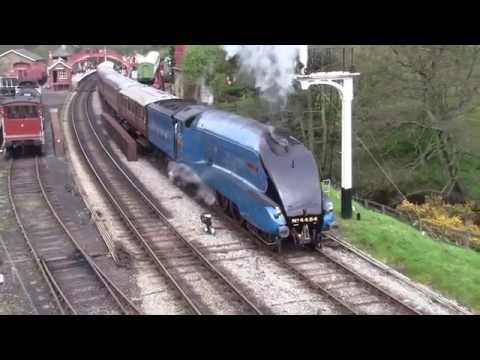 North Yorkshire Moors Railway - Spring Steam Gala 2014 - Goathland Station Video