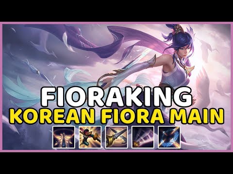 FIORAKING - KOREAN FIORA MAIN "FAST COMBO" | Best Fiora Plays
