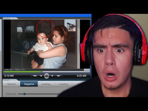 I NEED TO LOOK THROUGH OLD FAMILY PHOTOS TO FIND GHOSTS & PROVE IM BEING HAUNTED..