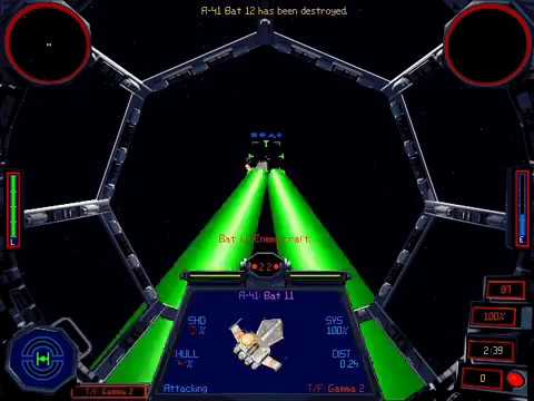 Lets play X-Wing Vs Tie Fighter - Imperial Mission 2 - Capture Airam Platform