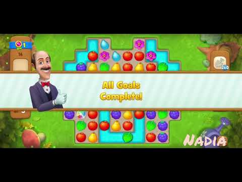 Gardenscapes 10766🥀. Golden Cups. Stage 11-20