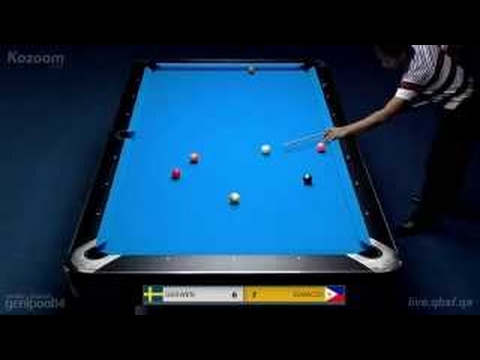 Jeffrey Ignacio vs Andreas Gerwen | Ending | 2015 World 9-ball Championship Group 15
