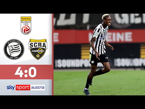 Sturm ohne Gnade | SK Sturm - SCR Altach | Highlights - ADMIRAL Bundesliga