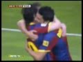 Barcelona vs Real Zaragoza-MESSI 1st GOAL!![10/23/10]