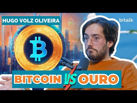 #176: BITCOIN VAI SUBSTITUIR O OURO E A NOVA ECONOMIA DIGITAL c/ Hugo Volz Oliveira