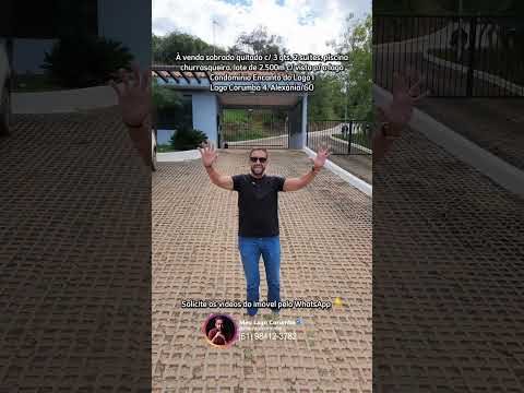 venda sobrado quitado no Condominio Encanto do Lago I no Logo Corumba 4 em Alexânia/GO