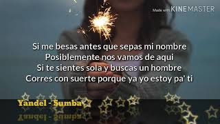 YANDEL LETRA SUMBA YANDEL