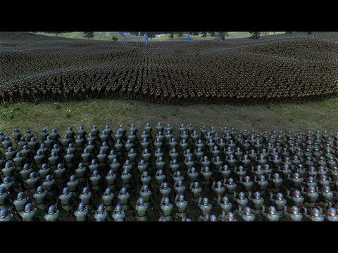 25.000 GERMAN SOLDIERS vs 50.000 US SOLDIERS - Ultimate Epic Battle Simulator